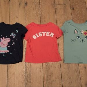 Kids Graphic T-Shirts - Set of 3